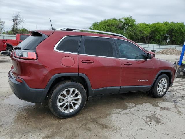 1C4PJLCB7KD203778 - 2019 JEEP CHEROKEE LATITUDE MAROON photo 3