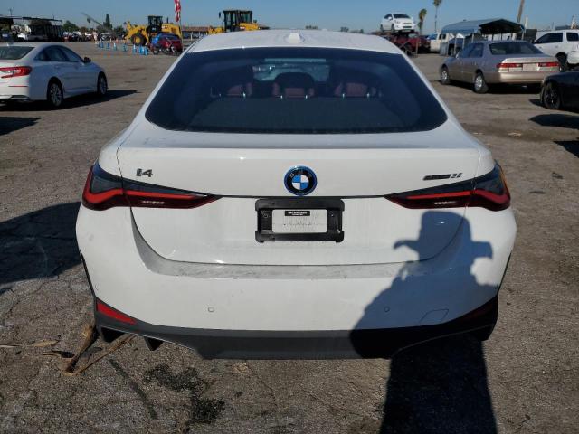WBY43AW04PFP69807 - 2023 BMW I4 EDRIVE3 WHITE photo 6