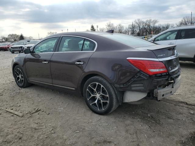 1G4G45G31GF187364 - 2016 BUICK LACROSSE SPORT TOURING BROWN photo 2