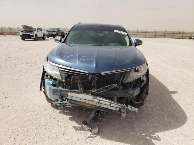 2LMPJ6LR8JBL37458 - 2018 LINCOLN MKX RESERVE Կապույտ լուսանկար 5