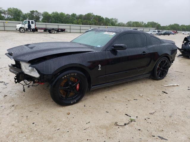 1ZVBP8JS4A5143909 - 2010 FORD MUSTANG SHELBY GT500 BLACK photo 1