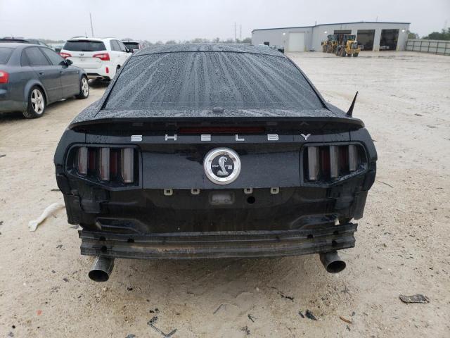 1ZVBP8JS4A5143909 - 2010 FORD MUSTANG SHELBY GT500 BLACK photo 6