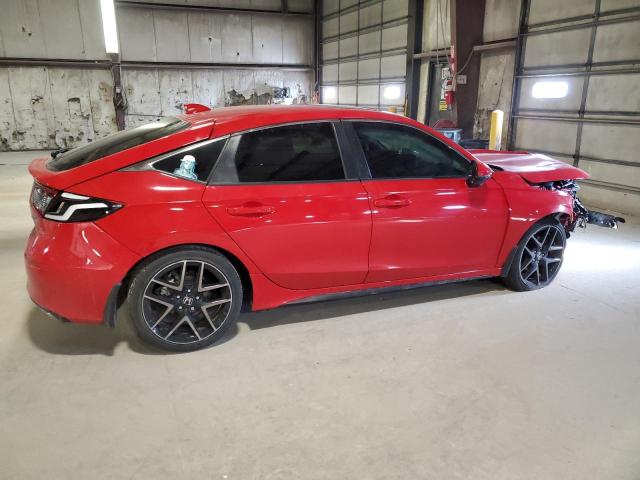 19XFL1H88NE014454 - 2022 HONDA CIVIC SPORT TOURING წითელი ფოტო 3