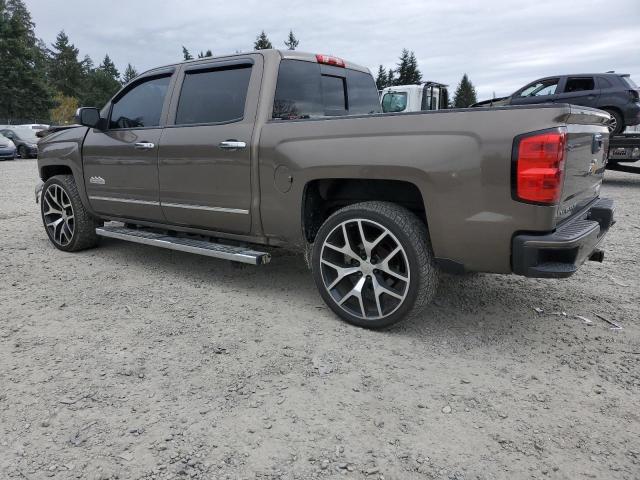 3GCUKTEJ1EG267553 - 2014 CHEVROLET SILVERADO K1500 HIGH COUNTRY BROWN photo 2