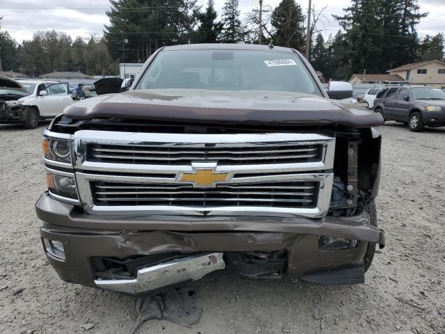 3GCUKTEJ1EG267553 - 2014 CHEVROLET SILVERADO K1500 HIGH COUNTRY BROWN photo 5