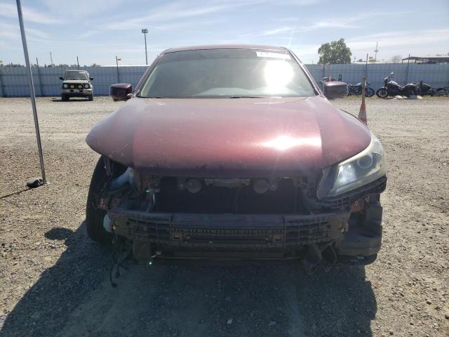 1HGCR2F75FA141184 - 2015 HONDA ACCORD EX BURGUNDY photo 5