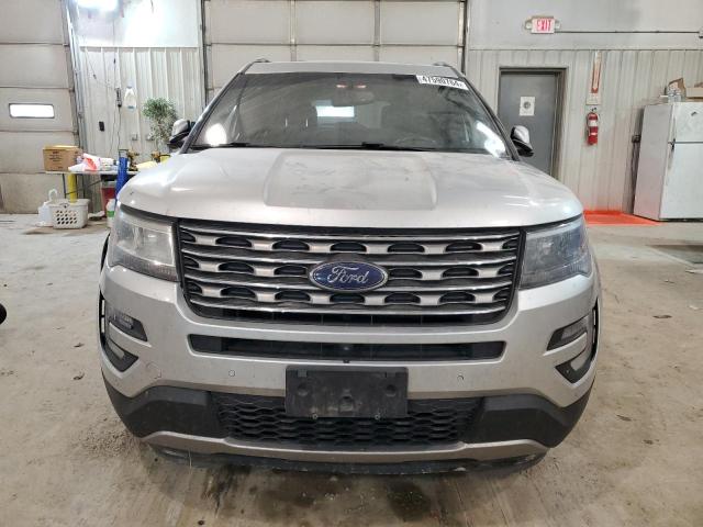 1FM5K8F82HGC13641 - 2017 FORD EXPLORER LIMITED GRAY photo 5