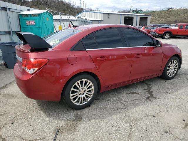 1G1PK5S93B7296538 - 2011 CHEVROLET CRUZE ECO RED photo 3