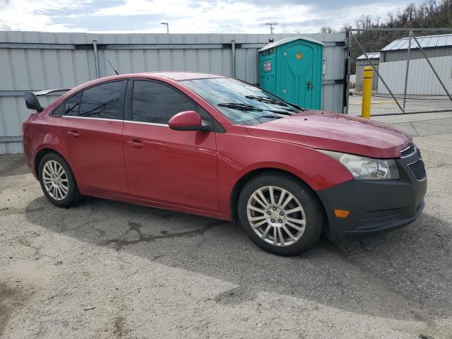 1G1PK5S93B7296538 - 2011 CHEVROLET CRUZE ECO RED photo 4