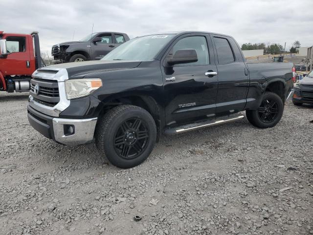 5TFRY5F13EX159428 - 2014 TOYOTA TUNDRA DOUBLE CAB SR/SR5 BLACK photo 1
