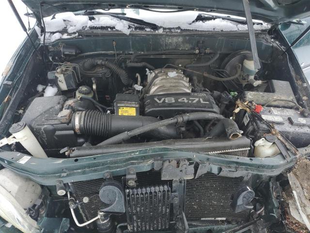 5TBBT44163S356683 - 2003 TOYOTA TUNDRA ACCESS CAB SR5 GREEN photo 11