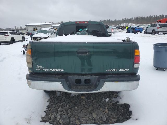 5TBBT44163S356683 - 2003 TOYOTA TUNDRA ACCESS CAB SR5 GREEN photo 6