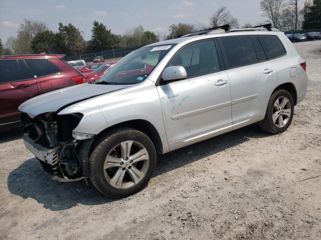 JTEES43A782101690 - 2008 TOYOTA HIGHLANDER SPORT SILVER photo 1