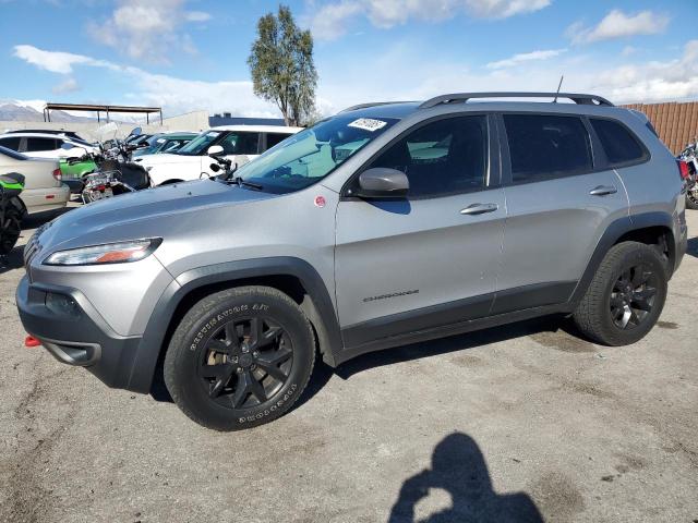 1C4PJMBS2HW599199 - 2017 JEEP CHEROKEE TRAILHAWK GRAY photo 1