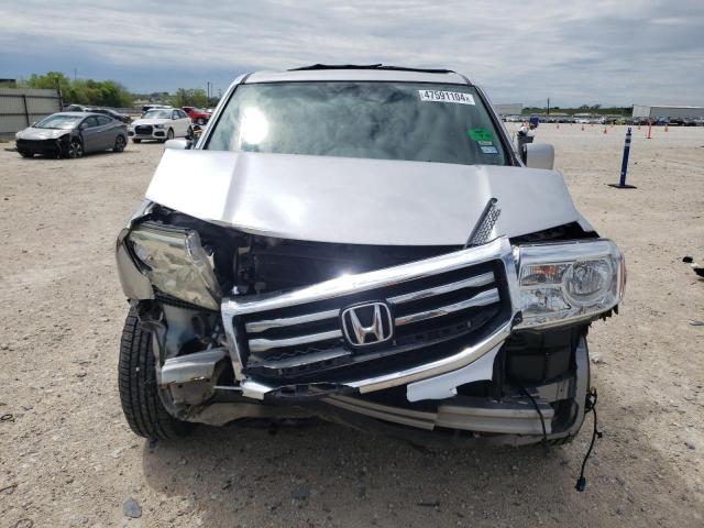 5FNYF3H57EB014795 - 2014 HONDA PILOT EXL SILVER photo 5