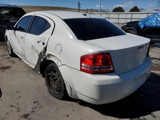 1B3CC4FB3AN131465 - 2010 DODGE AVENGER SXT WHITE photo 2