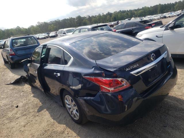 1N4AL3AP9EC183693 - 2014 NISSAN ALTIMA 2.5 BLUE photo 3