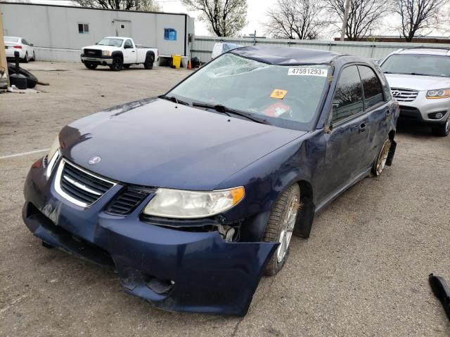 JF4GG61605G057127 - 2005 SAAB 9-2 LINEAR BLUE photo 1