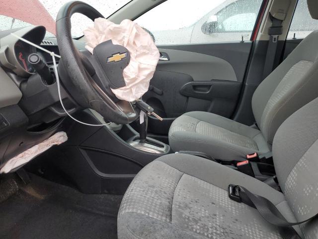 1G1JA5SH8D4237375 - 2013 CHEVROLET SONIC LS RED photo 7