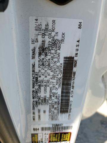 5TFTX4CN7EX042591 - 2014 TOYOTA TACOMA ACCESS CAB Ağ foto 13