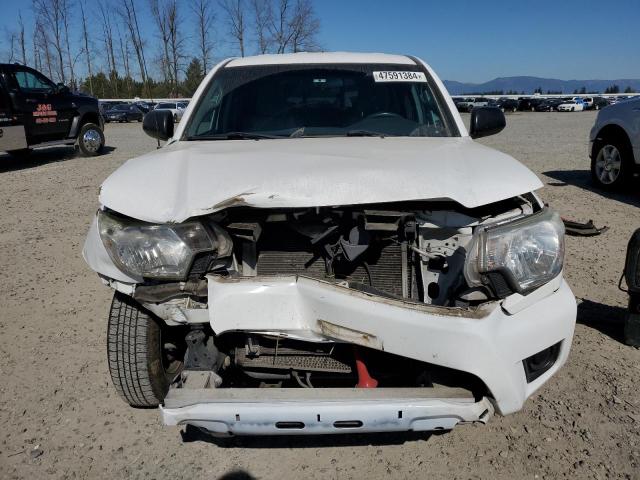 5TFTX4CN7EX042591 - 2014 TOYOTA TACOMA ACCESS CAB WHITE photo 5