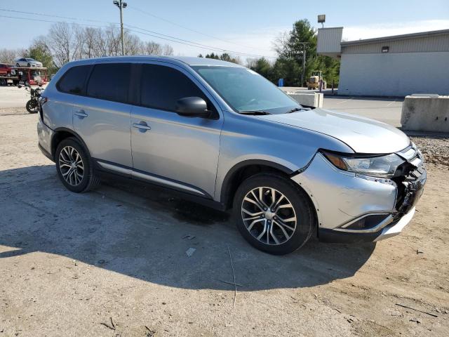 JA4AZ2A30HZ025562 - 2017 MITSUBISHI OUTLANDER ES SILVER photo 4