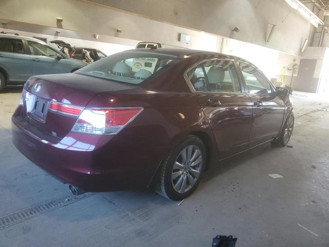 1HGCP2F84CA132602 - 2012 HONDA ACCORD EXL BURGUNDY photo 3