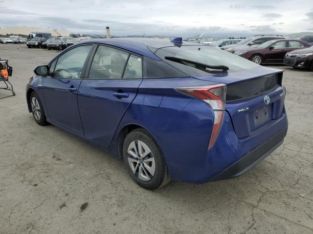 JTDKARFU7G3504655 - 2016 TOYOTA PRIUS BLUE photo 2