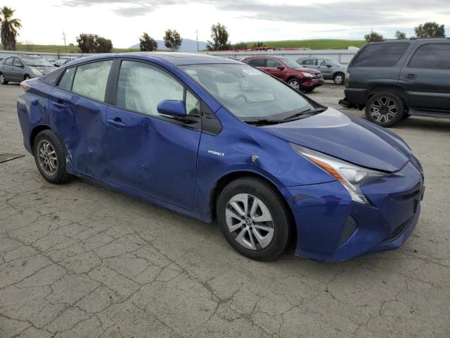 JTDKARFU7G3504655 - 2016 TOYOTA PRIUS BLUE photo 4