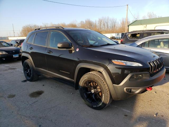 1C4PJMBS7FW718328 - 2015 JEEP CHEROKEE TRAILHAWK BLACK photo 4