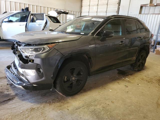 JTMEWRFV1KJ008844 - 2019 TOYOTA RAV4 XSE GRAY photo 1