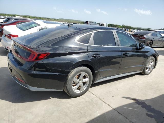 5NPEG4JA1MH110337 - 2021 HYUNDAI SONATA SE BLACK photo 3