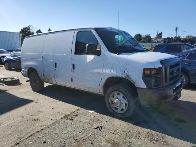 1FTNE1EW1DDA58451 - 2013 FORD ECONOLINE E150 VAN WHITE photo 4