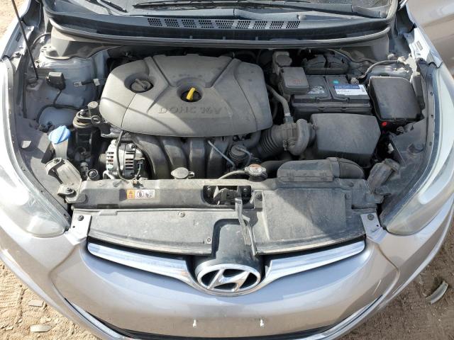 5NPDH4AE6GH723196 - 2016 HYUNDAI ELANTRA SE SILVER photo 11