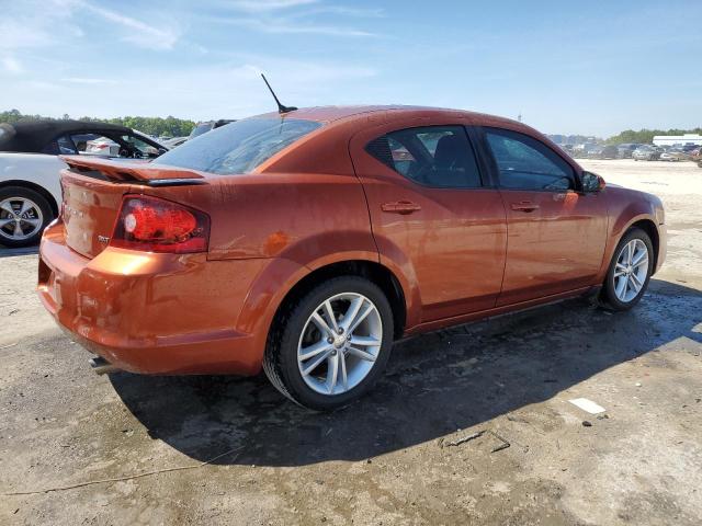 1C3CDZCBXCN227839 - 2012 DODGE AVENGER SXT ORANGE photo 3