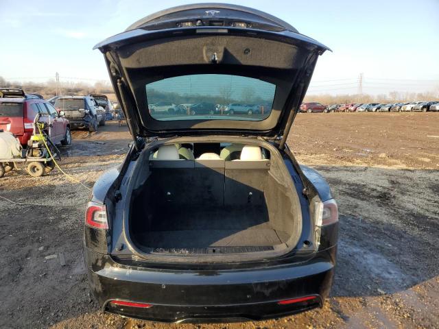 5YJSA1E52MF443239 - 2021 TESLA MODEL S შავი ფოტო 6