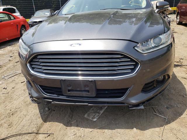 3FA6P0SU8FR197536 - 2015 FORD FUSION TITANIUM PHEV GRAY photo 9