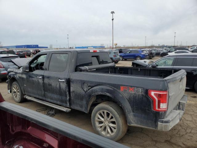 1FTFW1EG8FFA86362 - 2015 FORD F150 SUPERCREW BLACK photo 2