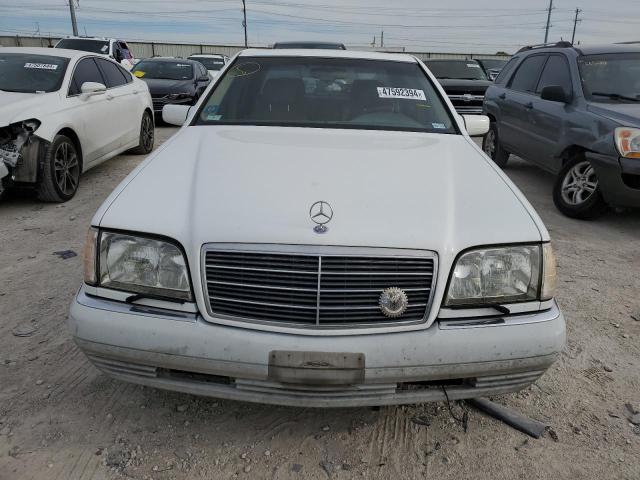 WDBGA43E7TA322576 - 1996 MERCEDES-BENZ S 420 WHITE photo 5