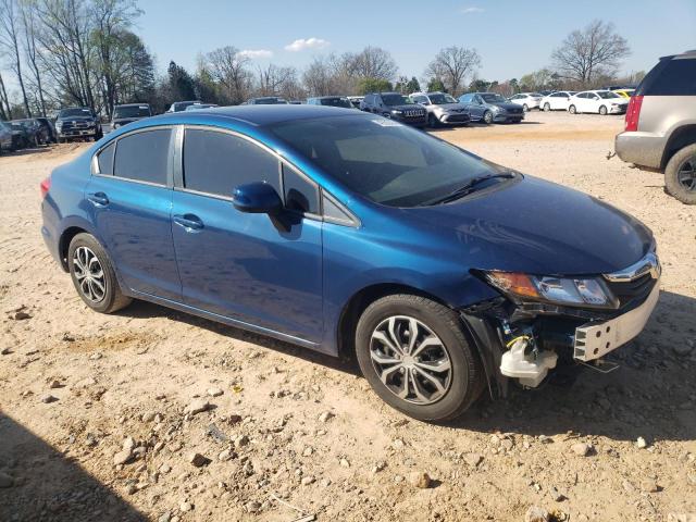 19XFB2F55CE322776 - 2012 HONDA CIVIC LX BLUE photo 4