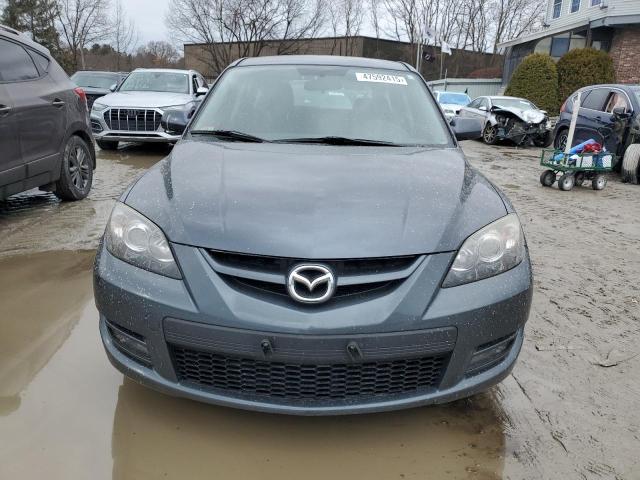JM1BK34M591189057 - 2009 MAZDA SPEED 3 GRAY photo 5