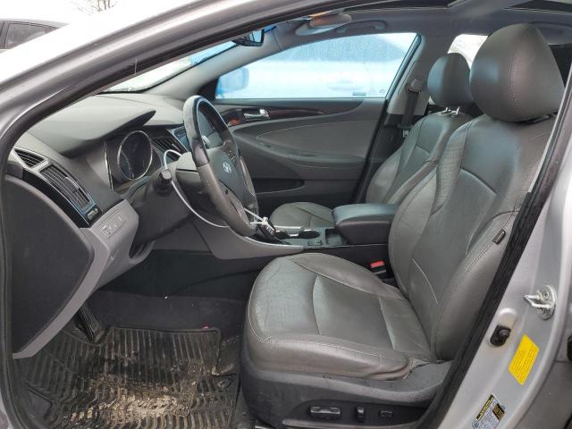 5NPEC4AC1DH536946 - 2013 HYUNDAI SONATA SE SILVER photo 7