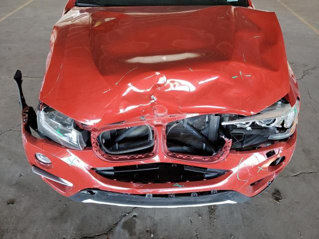 5UXXW3C59J0T82874 - 2018 BMW X4 XDRIVE28I წითელი ფოტო 11