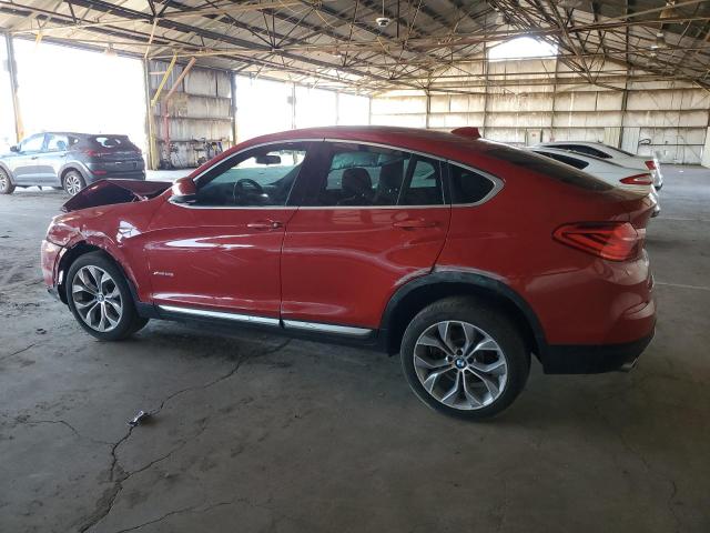5UXXW3C59J0T82874 - 2018 BMW X4 XDRIVE28I წითელი ფოტო 2