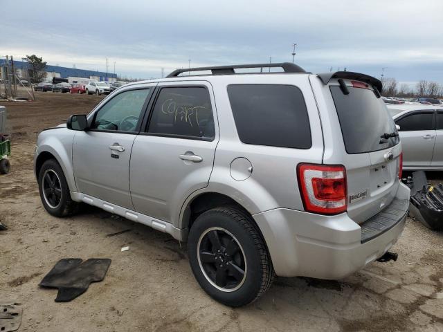 1FMCU9DG0CKA63942 - 2012 FORD ESCAPE XLT SILVER photo 2