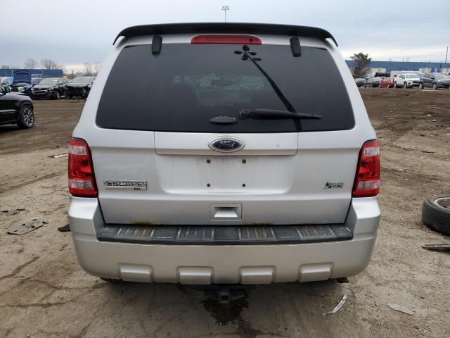 1FMCU9DG0CKA63942 - 2012 FORD ESCAPE XLT SILVER photo 6