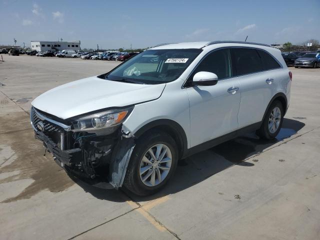 5XYPG4A57JG388433 - 2018 KIA SORENTO LX WHITE photo 1