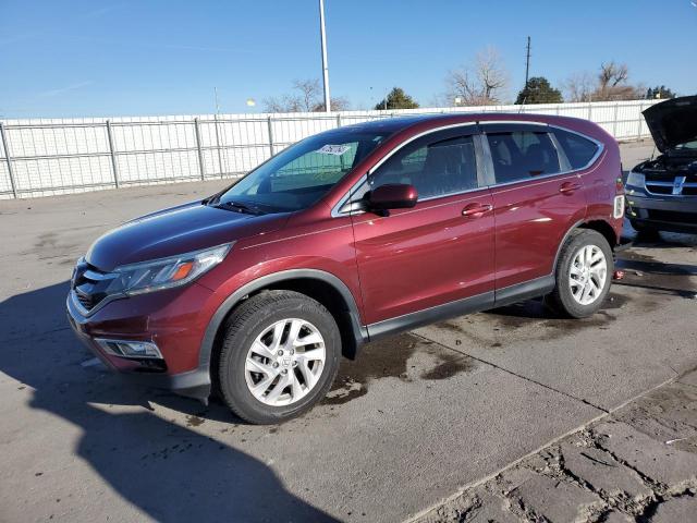 2HKRM3H55FH544387 - 2015 HONDA CR-V EX BURGUNDY photo 1