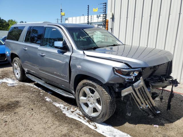 1GNSKJKC1JR391969 - 2018 CHEVROLET SUBURBAN K1500 PREMIER GRAY photo 4