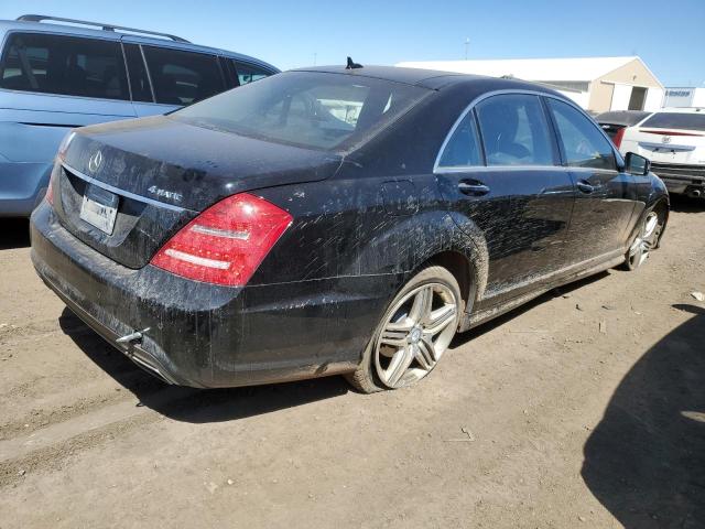 WDDNG9EB6DA508320 - 2013 MERCEDES-BENZ S 550 4MATIC BLACK photo 3